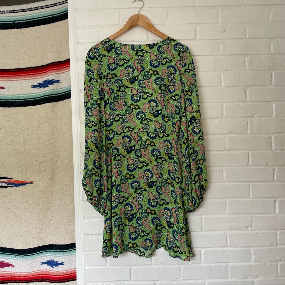RHODE Molly Floral Poplin Mini Dress Women’s Size 6 Spring Summer Luxury